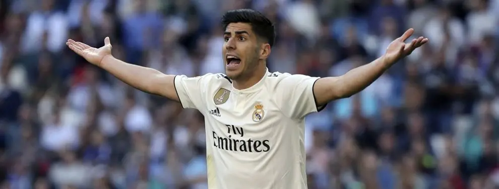 Zidane pide un sustituto para Marco Asensio que cuesta cero euros al Madrid