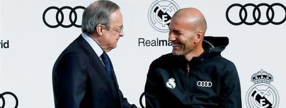 Zidane no lo puede ni ver. Y Florentino Pérez lo tiene cerrado