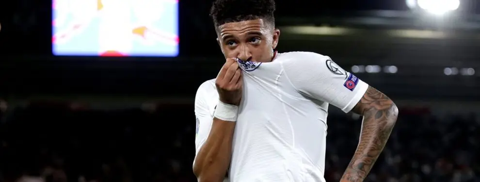 Estalla la guerra entre Florentino Pérez y el United por Jadon Sancho