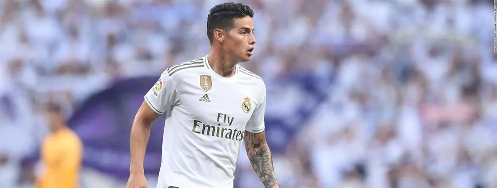 James Rodríguez recibe un mensaje bomba de Zidane en las últimas 24 horas