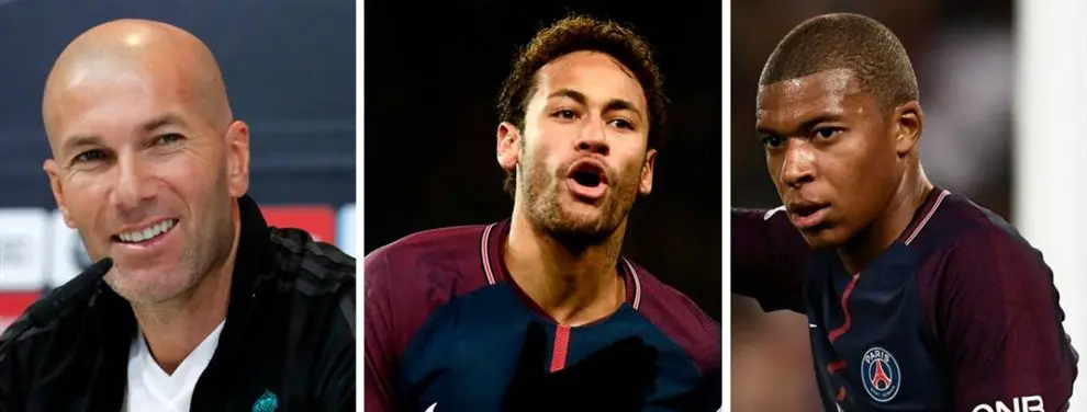 Zidane cambia a Mbappé y Neymar por un galáctico que Messi pide al Barça