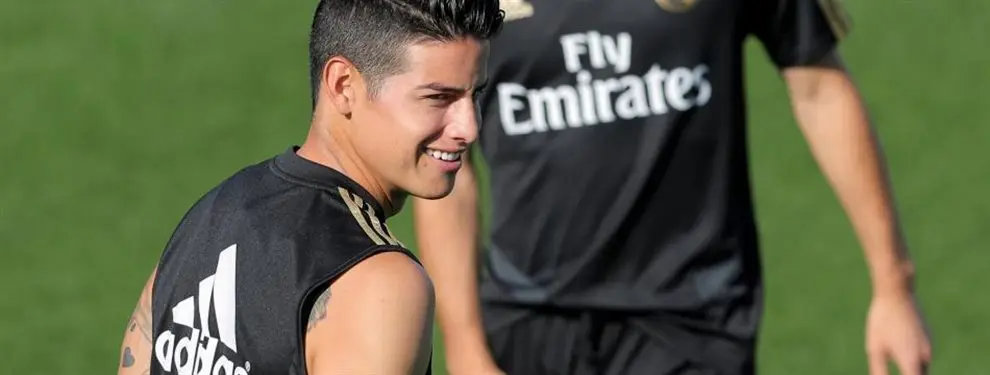 ÚLTIMA HORA: ¡Zinedine Zidane le da el mando a James Rodríguez!