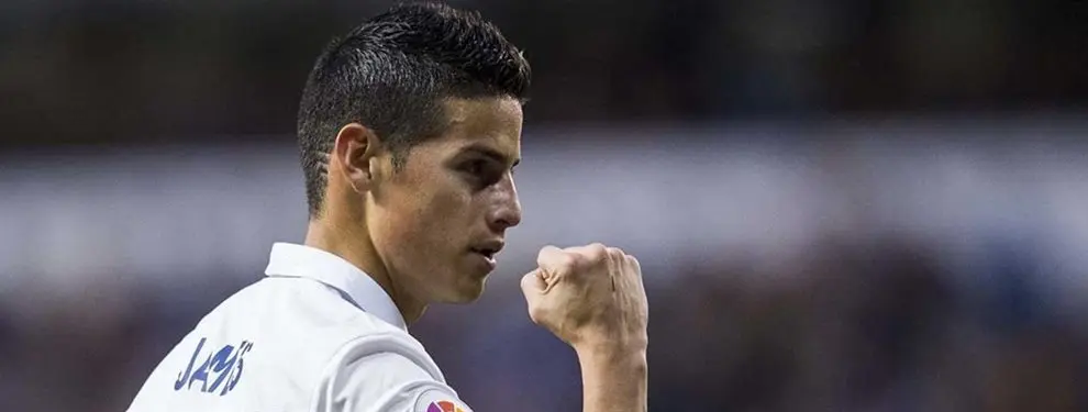 ¡James Rodríguez se carga un fichaje de Zidane en el Real Madrid-Levante!