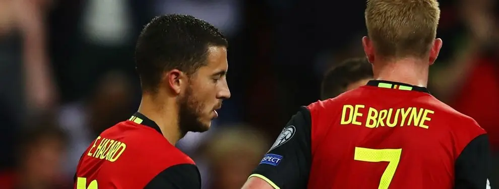 ¡Eden Hazard y Courtois lo consiguen! Este crack quiere vestir de blanco