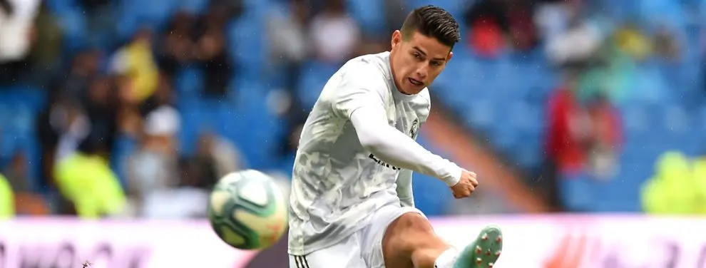 James Rodríguez lo confirma: el traidor en el vestuario del Real Madrid