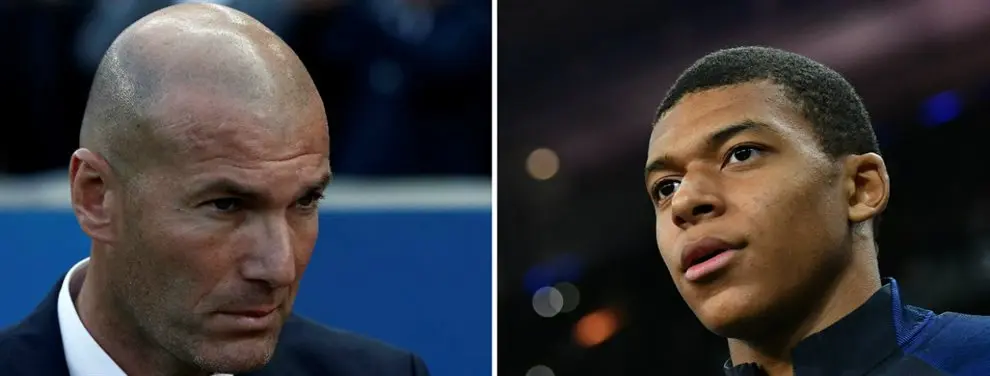 El plan b de Zidane a Mbappé: 190 millones y al Real Madrid