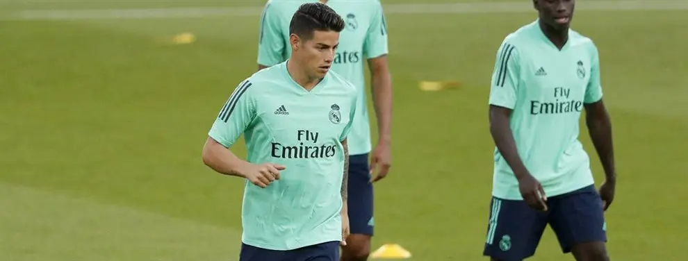 James Rodríguez y Florentino Pérez pactan: hay muerto en el Real Madrid-PSG