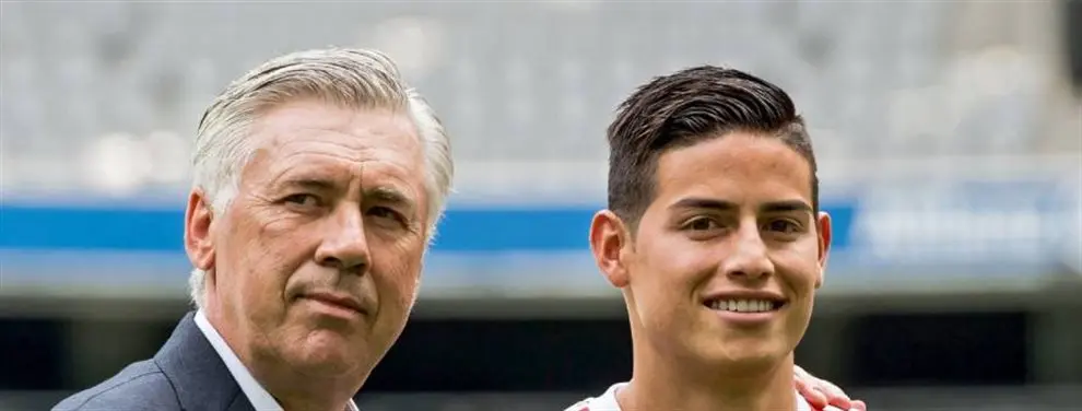 Florentino en shock: ¡James posa con su nuevo equipo como fichaje estrella!
