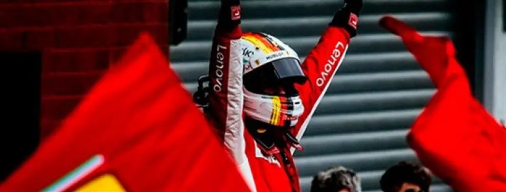 ¡Sebastian Vettel lo vuelve a hacer! Gana pero desata la guerra en Ferrari