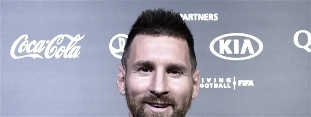 ¡Se cerró The Best!Messi conoce al crack mundial que le acompañará en enero