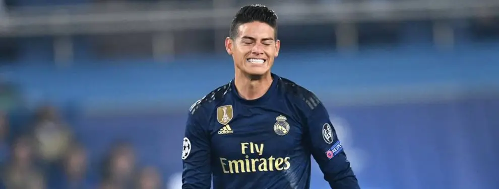 James Rodríguez está en la oferta: el Real Madrid se lanza por un galáctico
