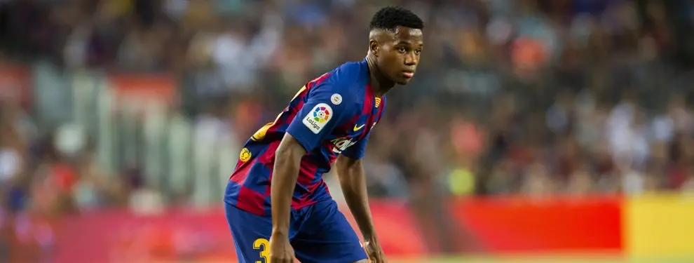 ¡Peligro Ansu Fati! Dos equipos Champions quieren pagar la cláusula