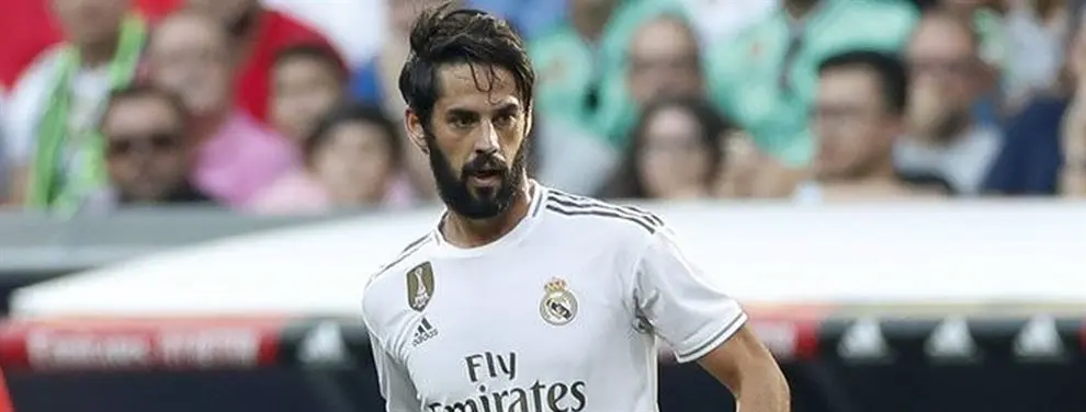 El tapado de Florentino Pérez para cargarse a Isco (Zidane lo aprueba)