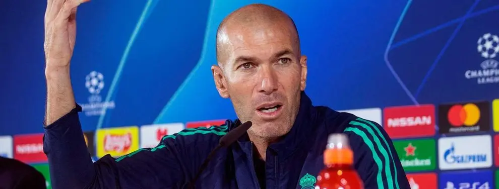 Zidane coloca a un crack del Real Madrid en un trueque bomba en enero