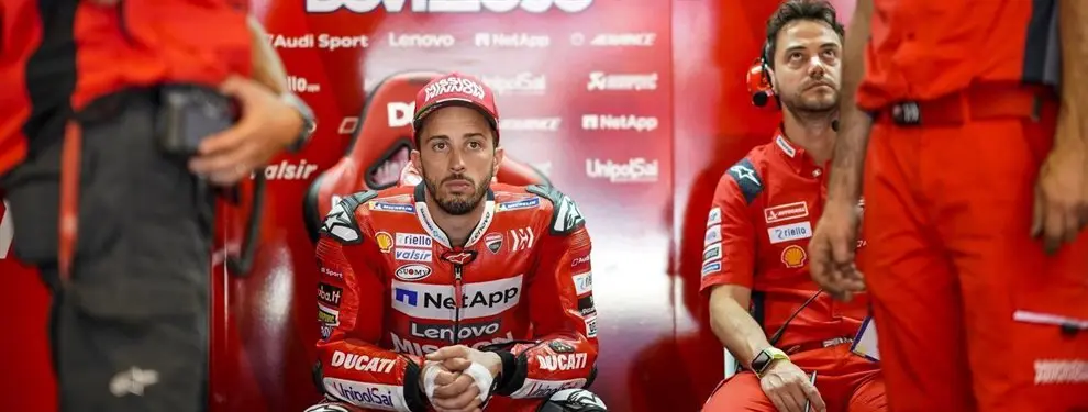 ¡Andrea Dovizioso abandona y le da el título a Marc Márquez!