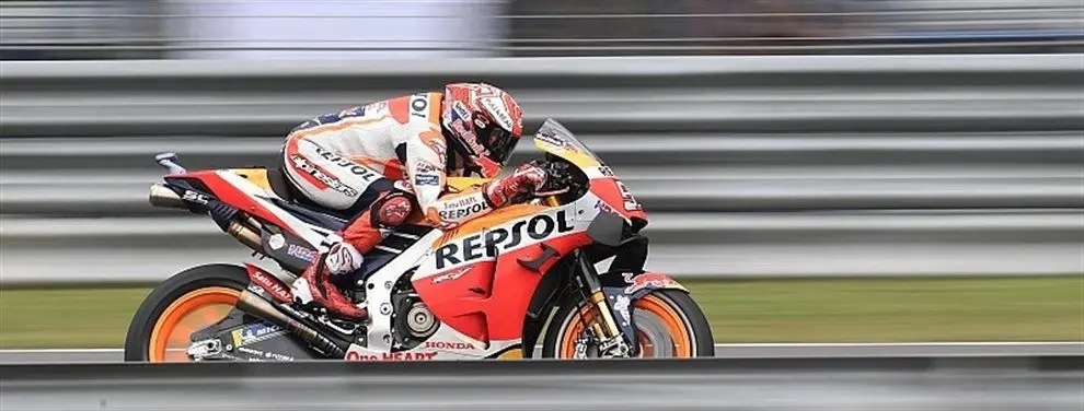 Terrible caída del Marc Márquez en la FP1 ¡Mírala! ¡Vaya tortazo!