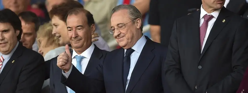 Florentino Pérez le echa el lazo al brasileño que ha rechazado el Barça