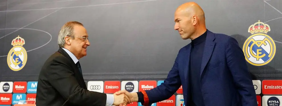 ¡Pelea brutal! Florentino Pérez y Zidane lo tapan. Pero hay escándalo