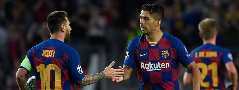 Luis Suárez y Messi lo echan a patadas: lío en el Barça