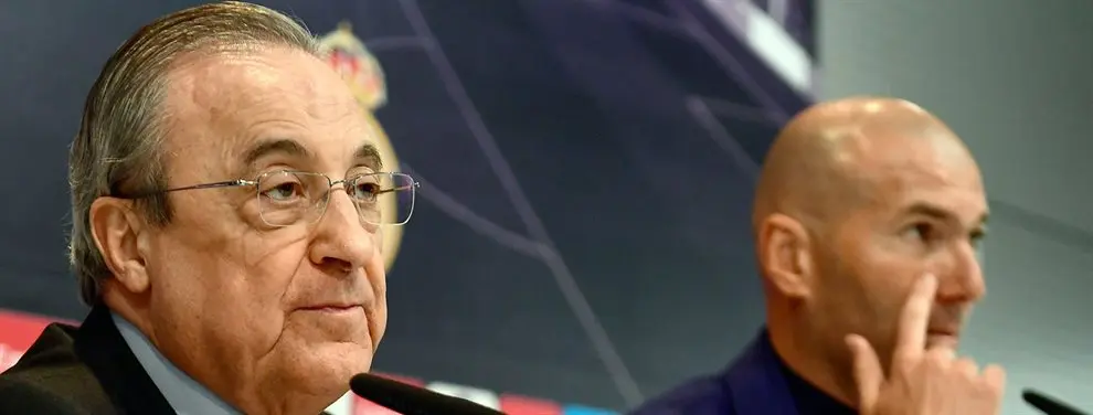 Se lo dice a Florentino Pérez a la cara: Si está Zidane se va al Barça
