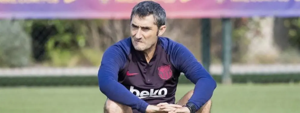 ¡Se pelea con Ernesto Valverde! El crack del Barça que pide irse en enero