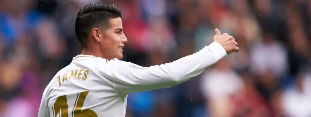 “Quiero jugar con James Rodríguez”. El Barça lo tiene en la agenda