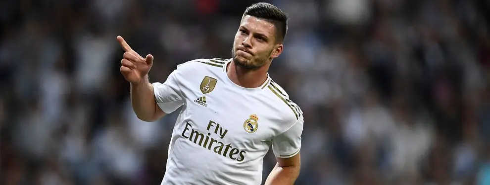 Sale la basura de Zidane en la operación Luka Jovic
