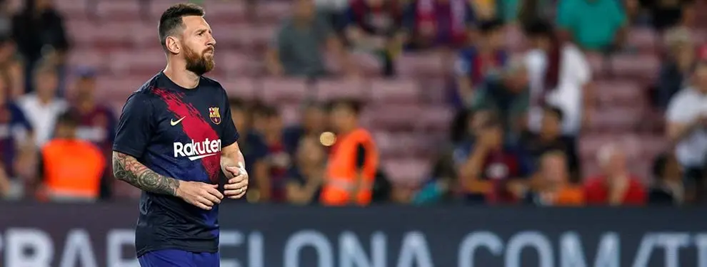 Messi no lo quiso en el Barça ¡y se ofrece a Florentino Pérez!
