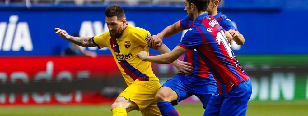 Messi le pide la cabeza y Valverde se la corta en el Eibar-Barça