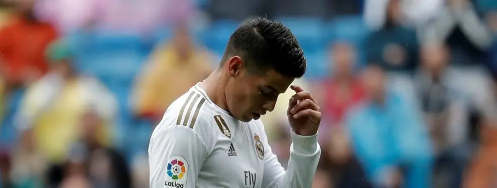 James Rodríguez paga los platos rotos del partido ante el Mallorca
