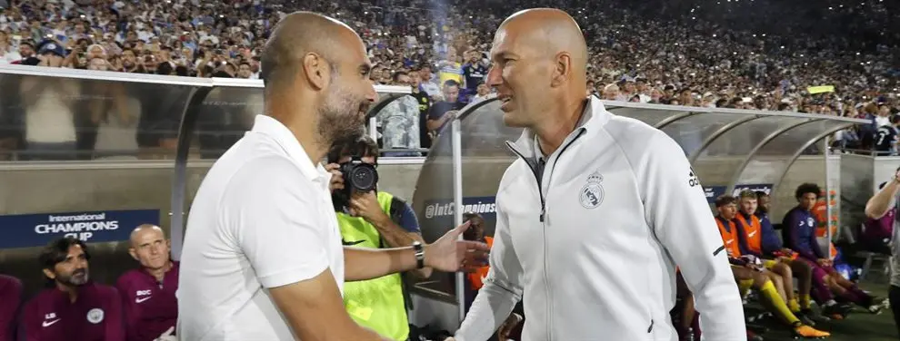 Pep Guardiola y Zidane negocian un trueque bomba