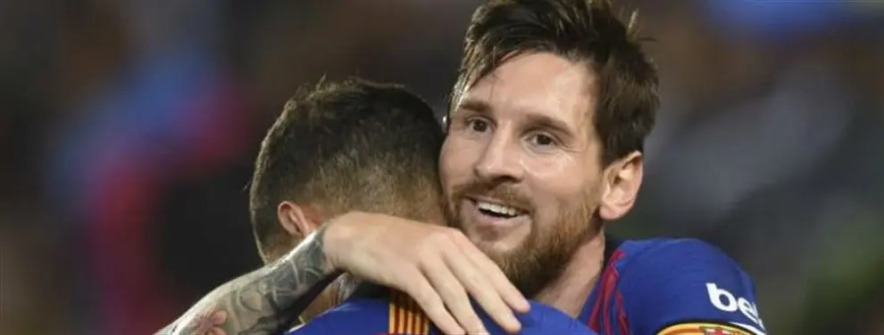 Leo Messi y Luis Suarez entre risas: no vale ni para el Alcoyano