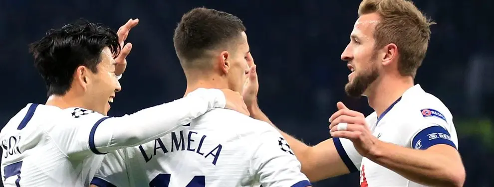 El Tottenham ya tiene sustituto para Eriksen. ¡Se la juegan al Real Madrid!