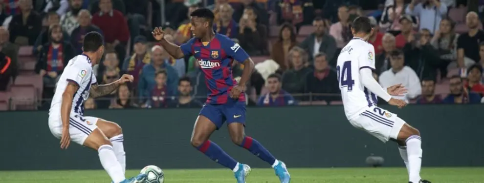 150 millones por Ansu Fati. ¡Locura en el Barça-Valladolid! Y Messi dice sí