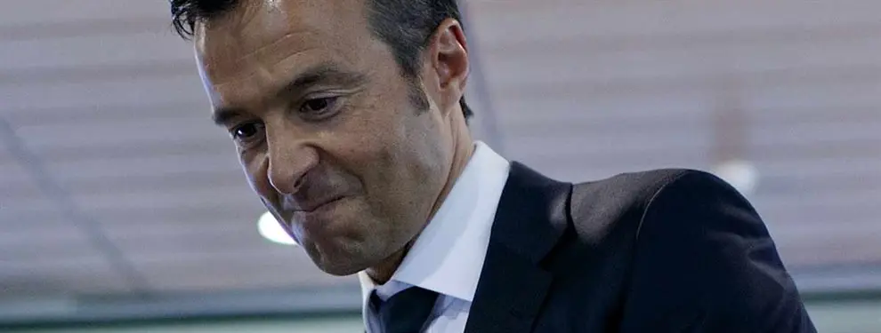 Jorge Mendes ofrece al Barça un crack al que Florentino Pérez le dijo 