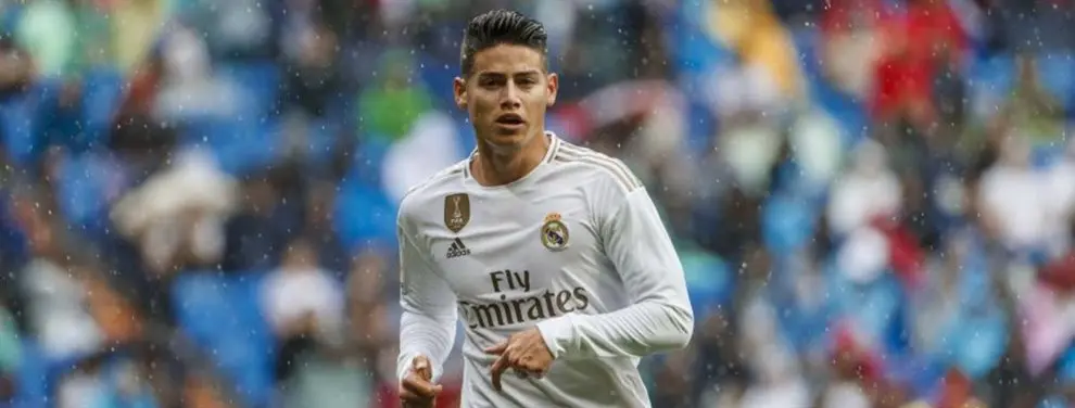James Rodríguez pide un crack colombiano y la cara de Zidane lo dice todo