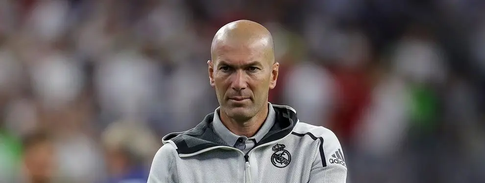 “Está fuera”. Zidane lo ha sentenciado y ya tiene equipo para enero