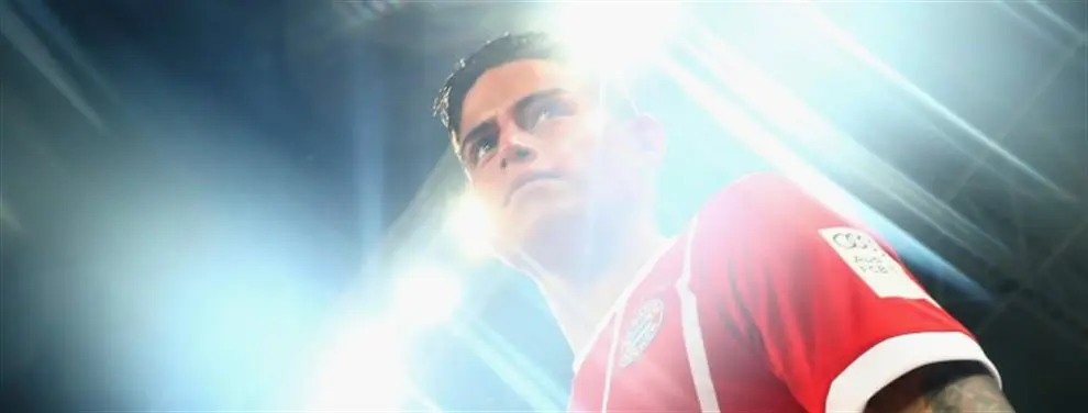 ¡Zidane no cuenta más con él! James Rodriguez ya busca salida para enero
