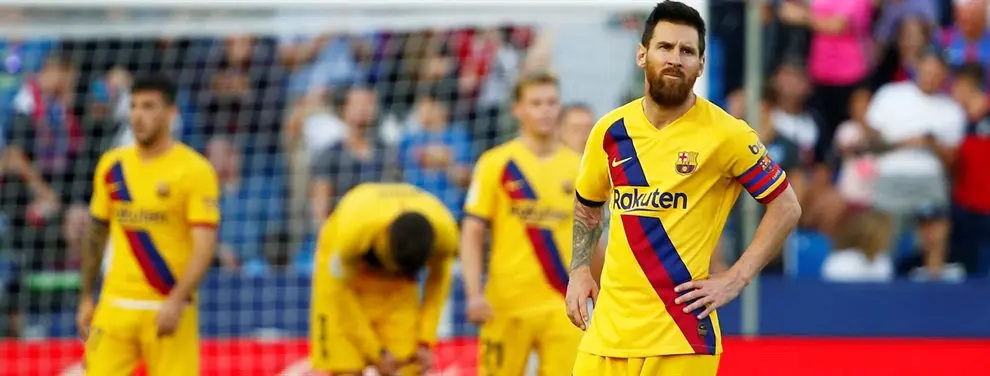 Tú, tú y tú a la calle: Messi pasa la escoba tras el ridículo del Barça