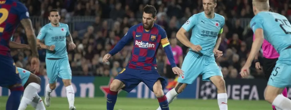 ¡Messi la lía muy gorda! Tres fichajes o se va: ¡Bomba en el Barça-Slavia!