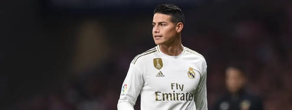 ¡Lio enorme con James Rodríguez!: rajada brutal y castigo en el Real Madrid