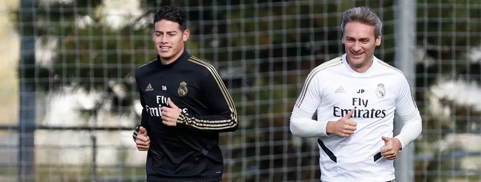 ¡James Rodríguez se va en enero! Está apartado y Zidane le quiere fuera