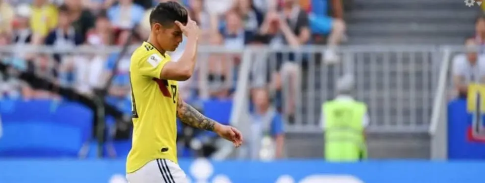 “Presi, estoy harto de él” Zidane se cansa de James Rodríguez