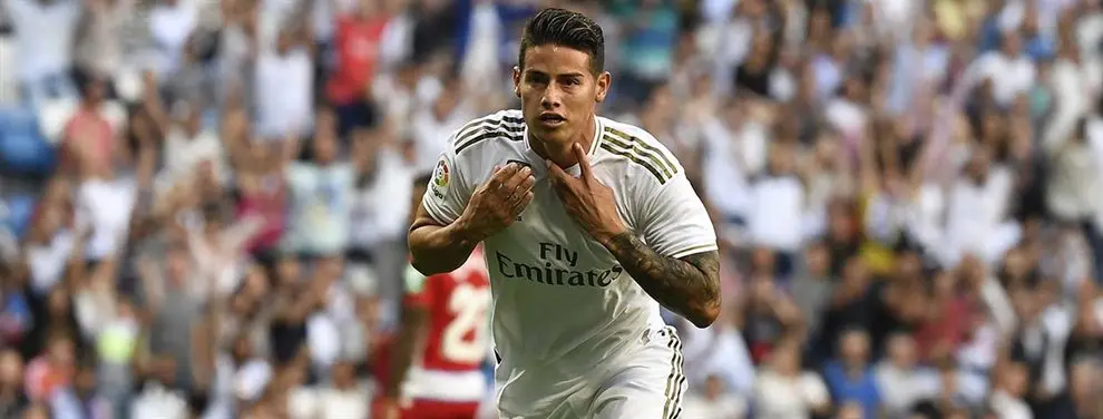 ¡A golpes con James Rodríguez! El lío más feo en el Real Madrid