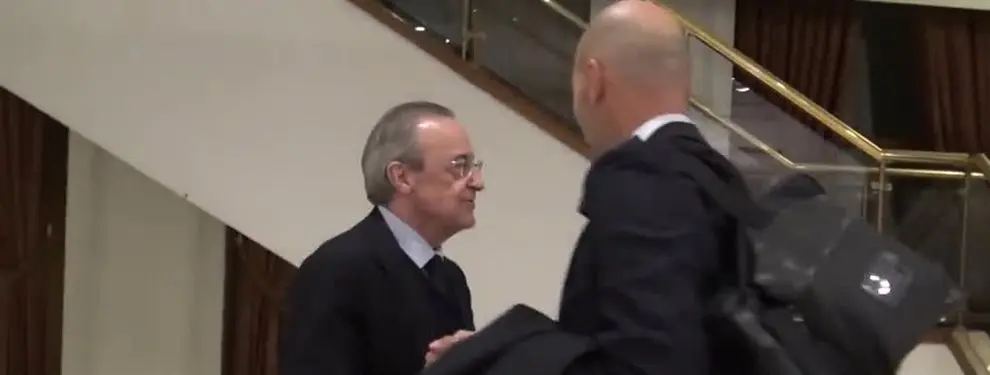 A Zidane y Florentino Pérez les salpica este lío del vestuario ¡Cuidado!