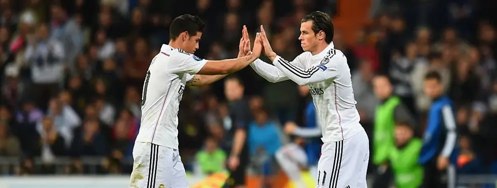 Zidane hará estallar esta bomba con James Rodríguez y Bale ¡Increíble!
