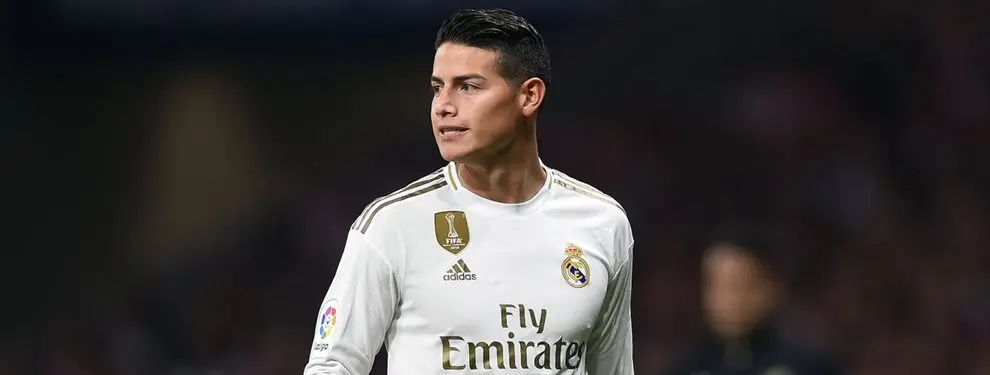 Zidane pone una condición para la continuidad de James Rodríguez