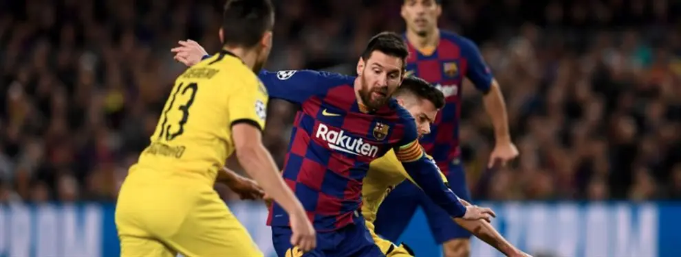 ¡Bombazo en el Barça-Dortmund! Le dicen a Messi que se va al Real Madrid
