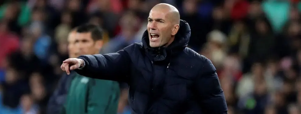“Lo quiere fuera”. Zidane se carga un peso pesado del Real Madrid