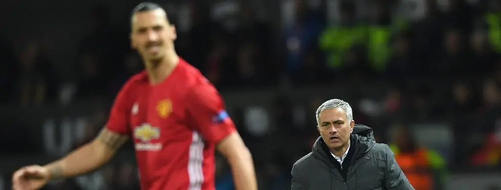 Zlatan Ibrahimovic planta a José Mourinho ¡y firma por su máximo rival!